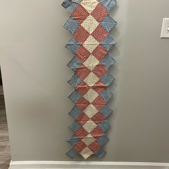 Quilted Table Runner Homemade - Picture 3 of 5